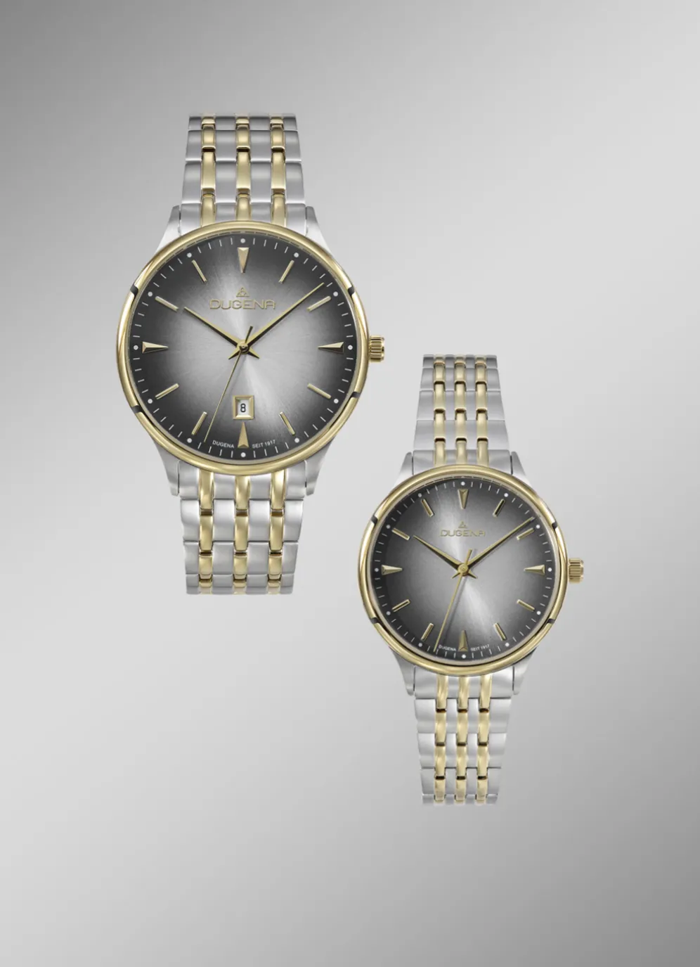 Dugena Quartz-Partneruhren