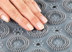 Duschmatte mit Fußreflexzonenmassagenoppen