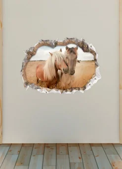 3D-Wand-Tattoo mit beeindruckendem 3D-Effekt