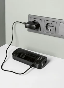 EASYmaxx Akku-Handkompressor mit LED-Beleuchtung