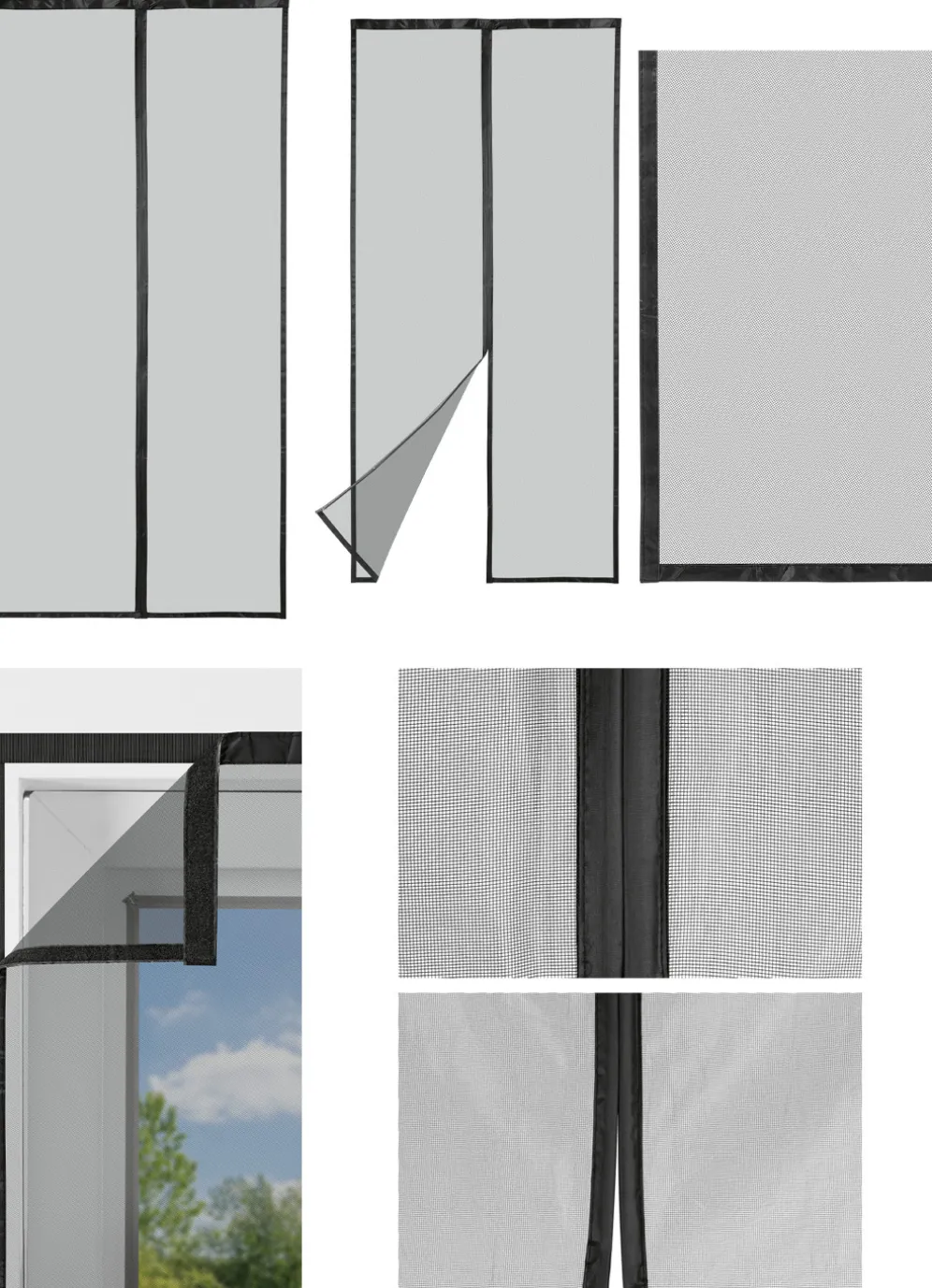 EasyMaxx Strong Klick Insektenvorhang