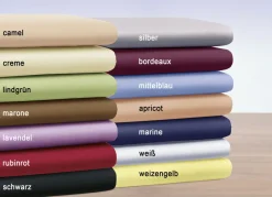 Edel-Jersey-Spannbetttuch von Bellana