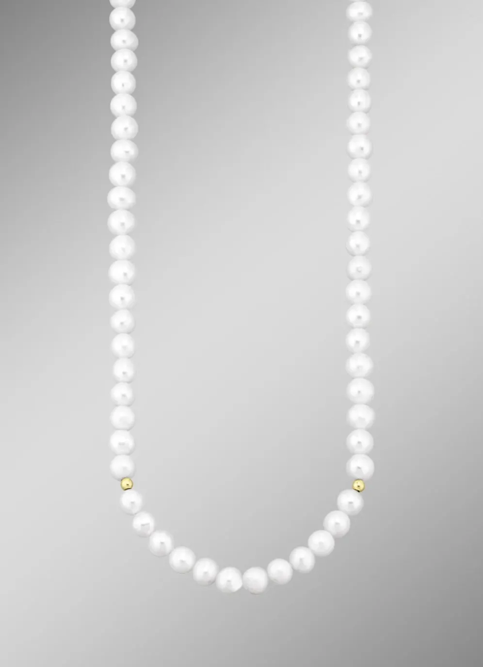 Edle Süßwasser-Zuchtperlenkette