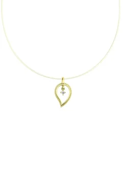 Edler Anhänger aus Gold 585/- fein mit Brillant