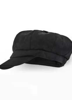 Elegante Damen-Ballonmütze, mit rückwärtigem Elastikeinsatz