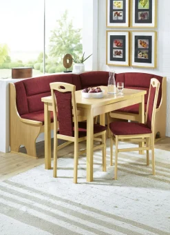 Elegante Eckbankgruppe, 4-teilig