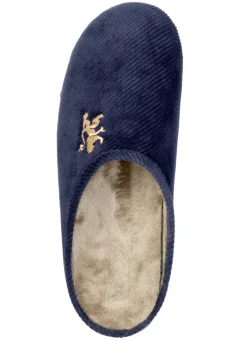 Elegante Herren-Hausschuhe, mit herausnehmbarem Fußbett