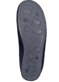 Elegante Herren-Hausschuhe, mit herausnehmbarem Fußbett