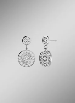 Elegante Ohrstecker mit Kristallen für jeden Tag