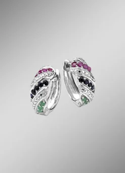 Eleganz in jedem Detail: Creolen mit Edelsteinen