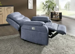 Elektrisch verstellbarer TV-Sessel mit Motor und Aufstehhilfe