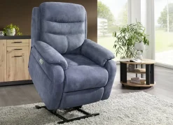 Elektrisch verstellbarer TV-Sessel mit Motor und Aufstehhilfe