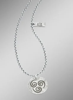 Element-Anhänger Luft mit Kette