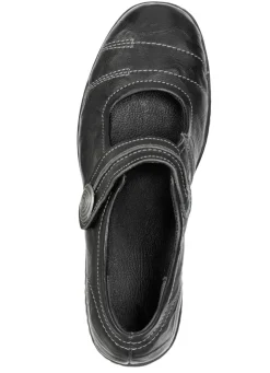 ELENA EDEN, bequeme Damen-Spangenschuhe, Weite H, mit herausnehmbarem Fußbett