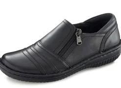 ELENA EDEN, bequeme Damen-Slipper, Weite G, mit herausnehmbarem Fußbett