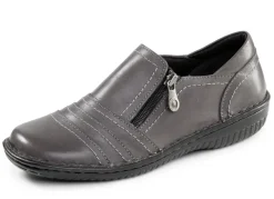 ELENA EDEN, bequeme Damen-Slipper, Weite G, mit herausnehmbarem Fußbett