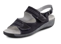 ELENA EDEN, bequeme Damen-Sandalen, Weite G, mit herausnehmbarem Fußbett