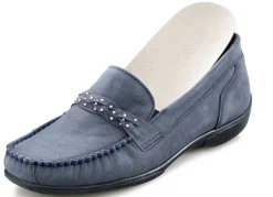 ELENA EDEN, bequeme Damen-Slipper, Weite H, mit herausnehmbarem Fußbett