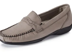 ELENA EDEN, bequeme Damen-Slipper, Weite H, mit herausnehmbarem Fußbett