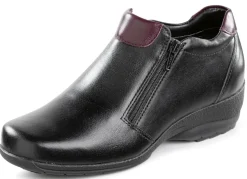 ELENA EDEN, gefütterte Damen-Boots, Winterschuhe, Weite H, mit Lammfell