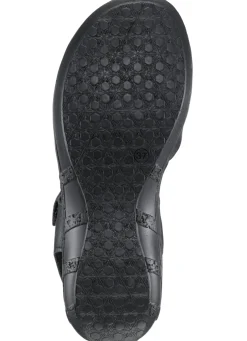 ELENA EDEN, modische Damen-Sandalen, Weite G, mit Klettverschluss