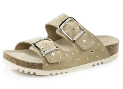 ELENA EDEN Pantolette mit angesagtem Nietenbesatz