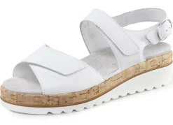 ELENA EDEN Sandale aus Nappaleder