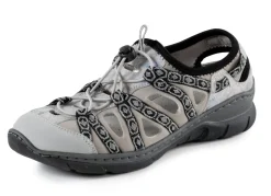 ELENA EDEN Sandale mit Textilbordüre