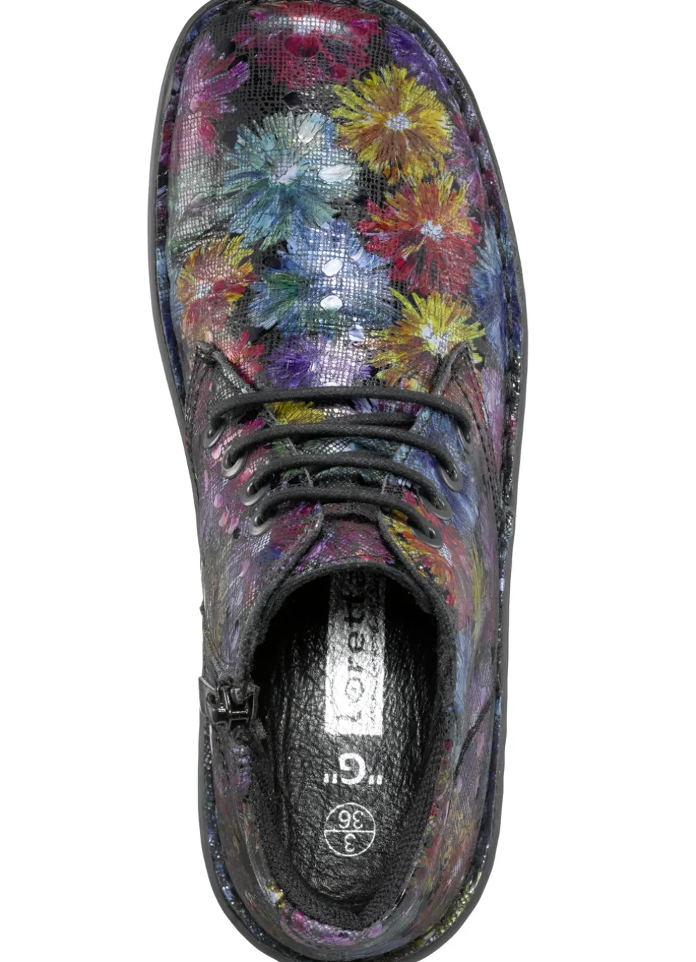 ELENA EDEN, schicke Damen-Boots, Weite G, mit herausnehmbarem Fußbett