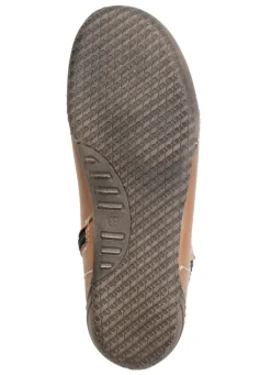 ELENA EDEN Schnür-Bootie mit gepolstertem Textil-Schaftrand