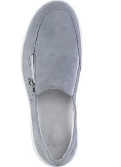 ELENA EDEN Slipper aus hochwertigem Veloursleder mit Zier-Perforation