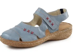 ELENA EDEN Slipper aus Nappaleder mit Knitter-Struktur