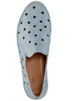 ELENA EDEN Slipper aus weichem Nappaleder mit Lochungen