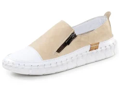 ELENA EDEN Slipper mit Knitter-Struktur