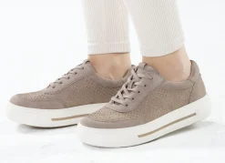 ELENA EDEN Sneaker aus feinem Veloursleder