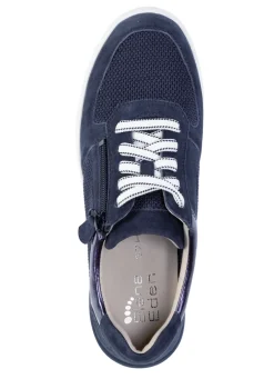 ELENA EDEN Sneaker aus Veloursleder und luftigem Textilmaterial