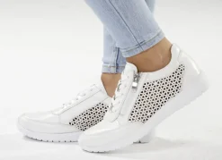 ELENA EDEN, sommerliche Damen-Sneaker, Weite G, mit herausnehmbarem Fußbett