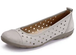 ELENA EDEN, sommerliche Damen-Ballerinas, Weite G, mit herausnehmbarem Fußbett