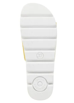 ELENA EDEN, sommerliche Damen-Pantoletten, aus Leder