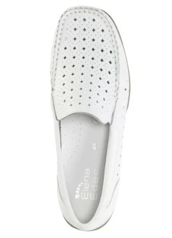 ELENA EDEN, sommerliche Damen-Slipper, Weite H, mit herausnehmbarem Fußbett