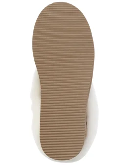 ELENA EDEN, warme Damen-Hausschuhe, Weite G, mit Lammfell