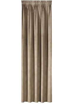 Energiespar-Verdunkelungsschals in Samtoptik