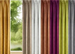 Energiespar-Verdunkelungsschals in Samtoptik