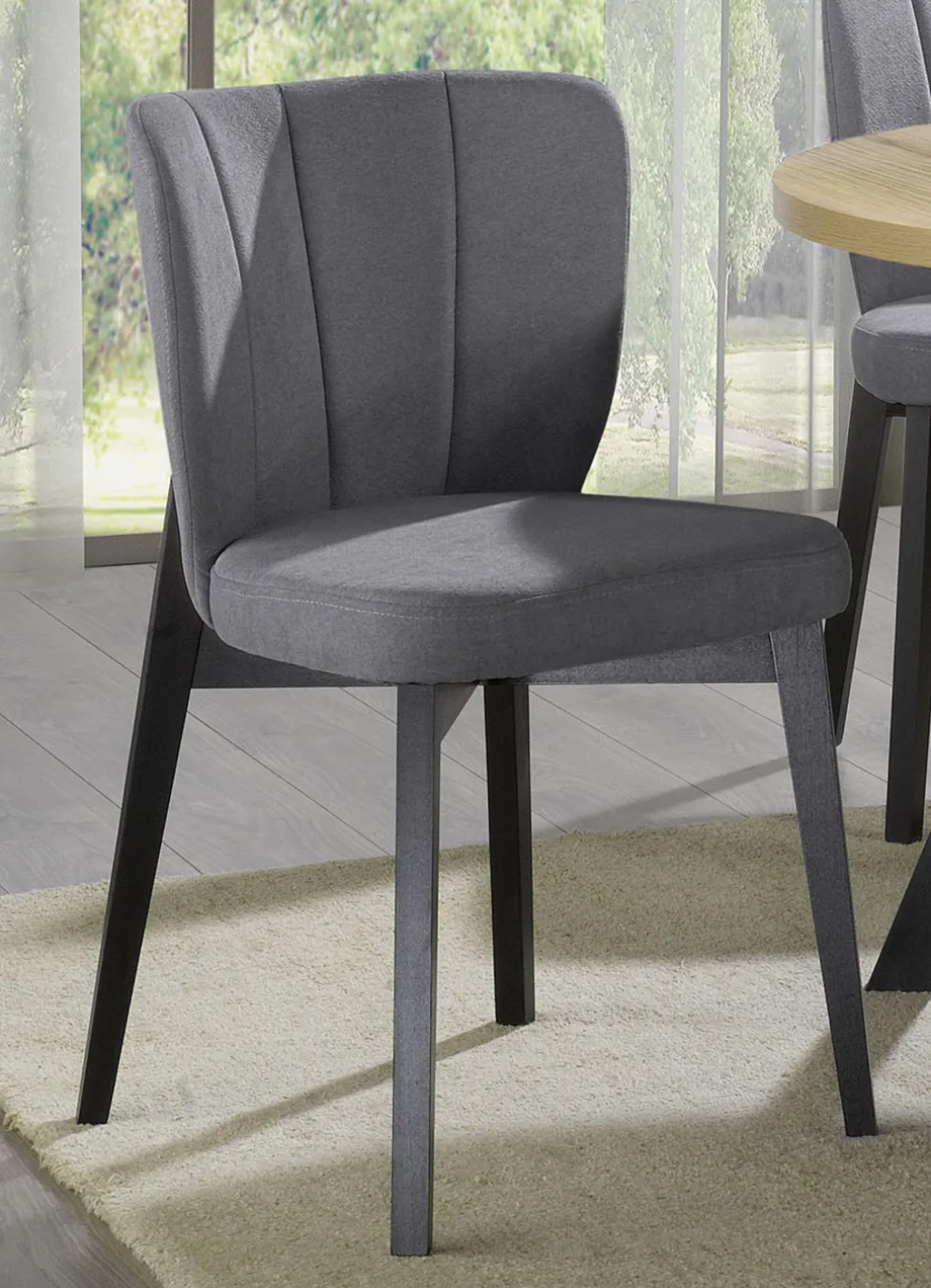 Esszimmermöbel Tulip mit Textilbezug