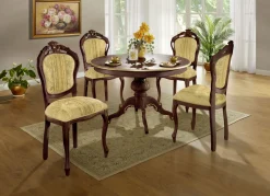 Esszimmerstühle mit Gestell aus massivem Buchenholz