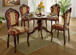 Esszimmerstühle mit Gestell aus massivem Buchenholz