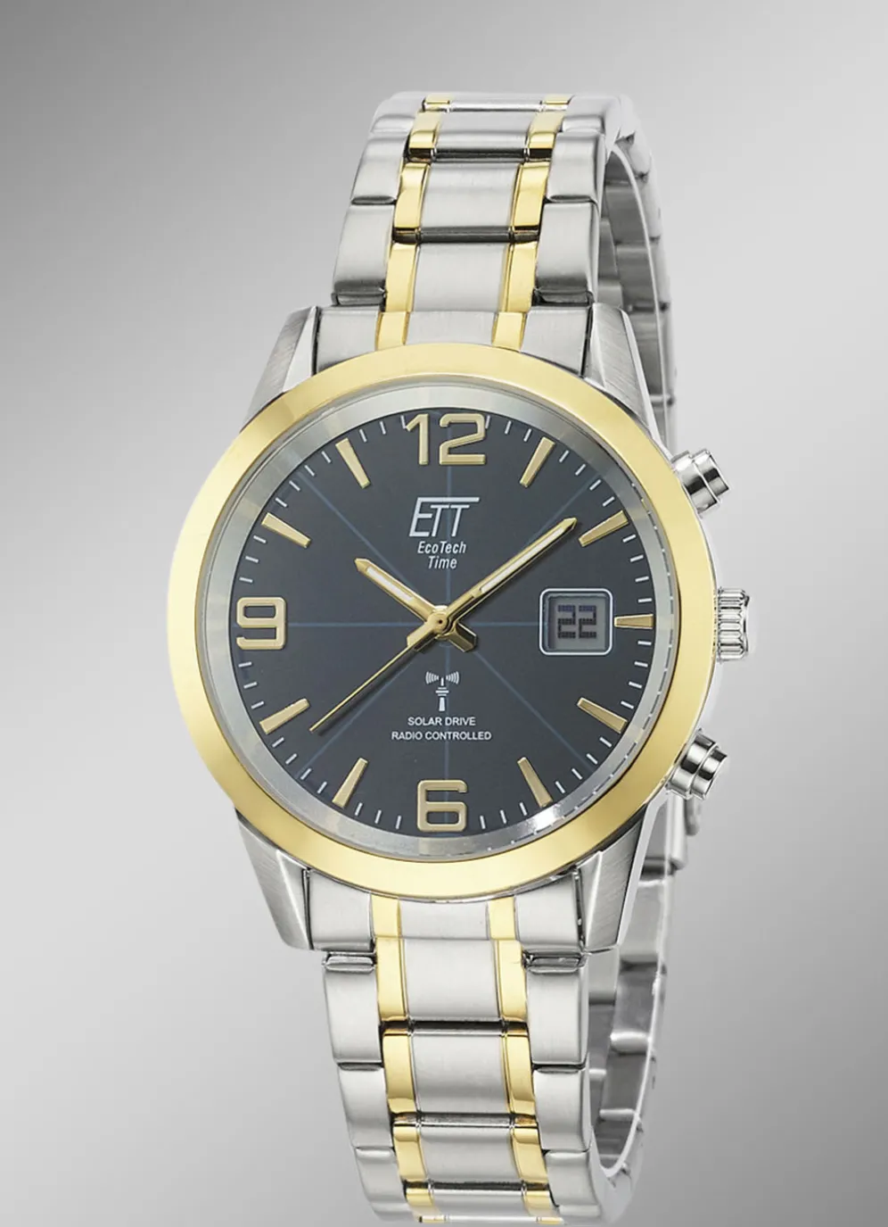 ETT Solar Drive Funk Basic Herrenuhr