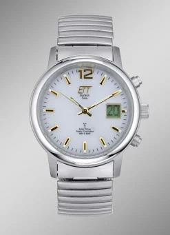 ETT-Funk-Solar-Herrenuhr im Titanlook