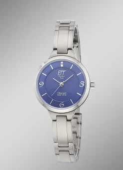 ETT-Solar-Damenuhr mit Quarzuhrwerk