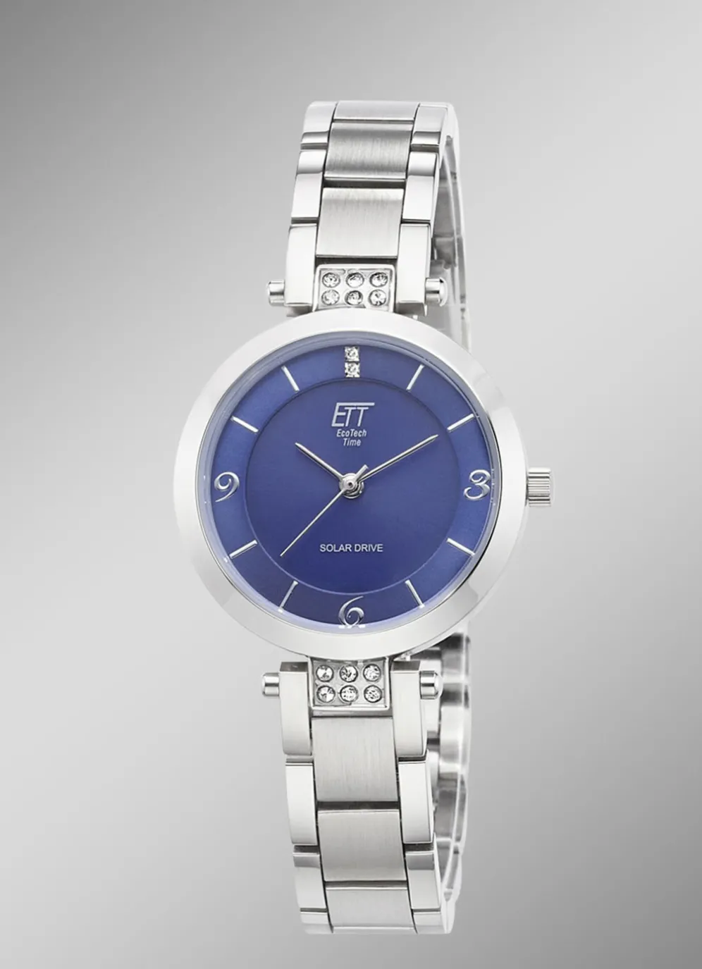 ETT-Solar-Damenuhr mit Quarzuhrwerk